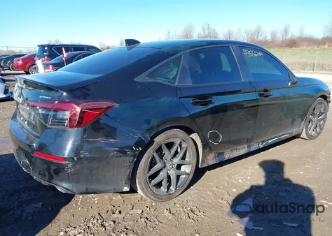 2025 Honda Civic Sport из США, поврежденный, VIN 2HGFE2F55SH538963